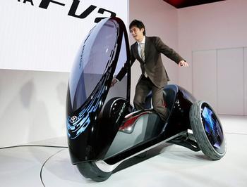 神奇的日本丰田电动汽车