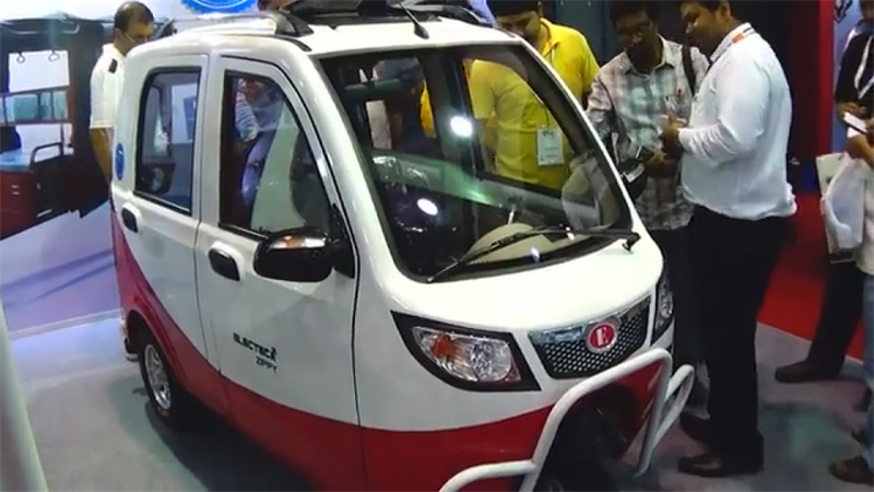 2017印度的最新三轮电动车展，眼熟吗？