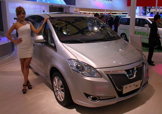 上海车展新能源车观展指南之纳智捷M7EV